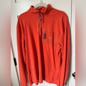 Southern Marsh Men’s FieldTec Coral Quarter-Zip Pullover size L